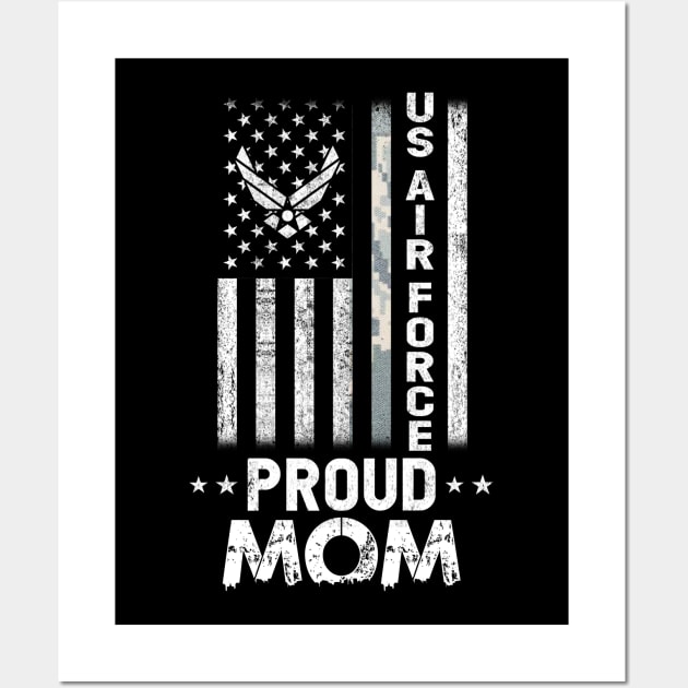 Proud U.S. Air Force Mom Wall Art by Otis Patrick